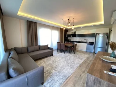 Complexe résidentiel Furnished apartment 2+1 in the Tosmur Off Tower complex near the sea.