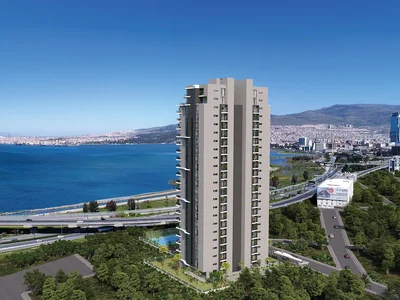 Apartment building Chic Sea-View Apartments in İzmir Konak near the Metro Station