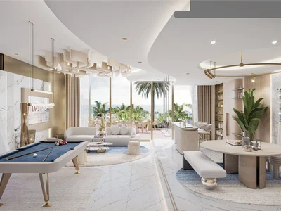 Wohnanlage Penthouse in the new residence Beach Walk 4 with a swimming pool, panoramic views and an access to the beach, Dubai Islands, Dubai, UAE