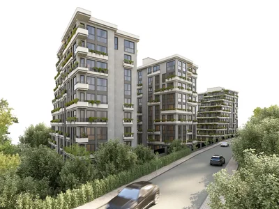 Apartment building The Almond Garden