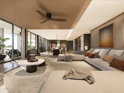 Wohnanlage Gated complex of townhouses with swimming pools on the first sea line, Bang Tao, Phuket, Thailand