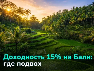 Гарантированный доход 10–15% на Бали: где подвох?