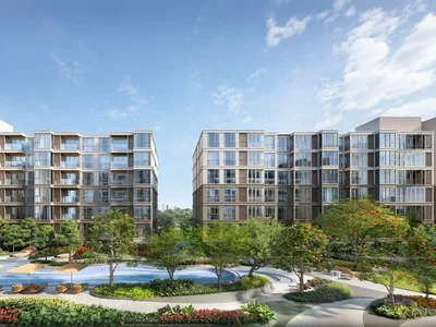 Complexe résidentiel New residence with a swimming pool, a fitness centre and a co-working space, Bangkok, Thailand