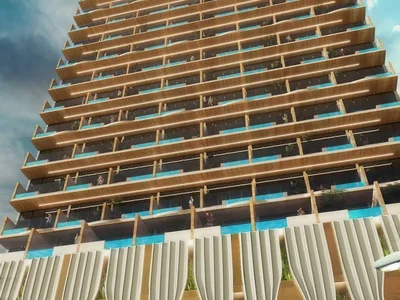 Complexe résidentiel New Sky Living Residence with a swimming pool and a gym, JVC, Dubai, UAE