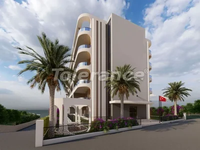 Complexe résidentiel Appartements du promoteur 1+1, 2+1 à Erdemli, Mersin avec vue sur la mer