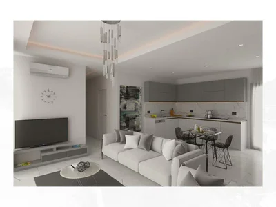 Wohnanlage New residence with a swimming pool in the center of Bodrum, Turkey