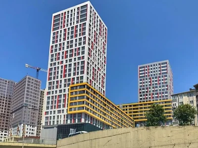 Zespół mieszkaniowy New apartments in a residential complex near the beach promenade, Kadikoy, Istanbul, Turkey