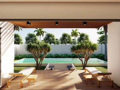 Complexe résidentiel New residential complex of villas with swimming pools near the sea in the area of ​​Laem Set, Samui, Thailand