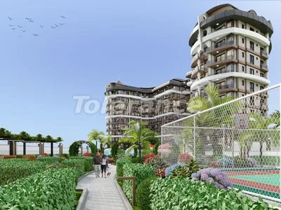Complexe résidentiel Appartements exclusifs à Payallar, Alanya du promoteur dans un complexe de type hôtelier