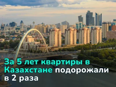 Сколько стоит квартира в разных городах Казахстана?
