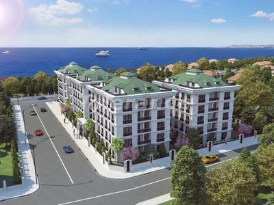 Zespół mieszkaniowy Ready to move in apartments 2+1, 4+1, and 4+2 in Büyükçekmece, İstanbul in a complex with sea view