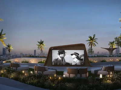 Wohnanlage New VELOS Residence with a swimming pool, a co-working space and fitness areas close to highways, Motor City, Dubai, UAE