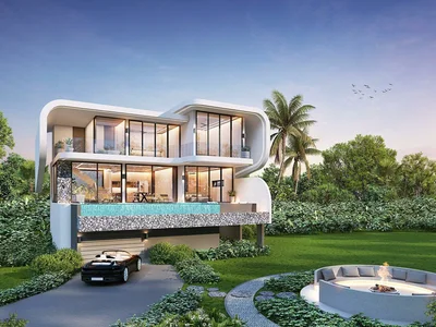 Zespół mieszkaniowy New residential complex of luxury villas in Bo Phut, Koh Samui, Surat Thani, Thailand