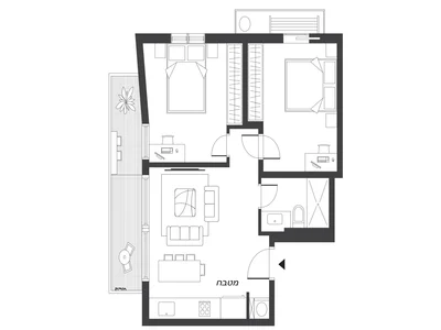 Barrio residencial Projet ben yehuda 192