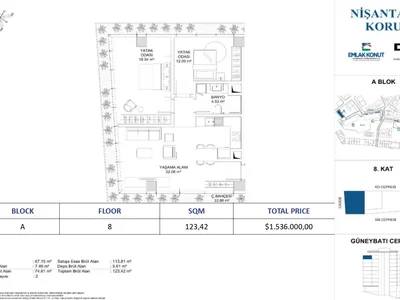 Complexe résidentiel Exclusive from our company! Apartments in the Nisantasi Koru project.