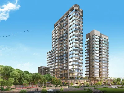 Residential complex New residential complex with views of the city, close to universities, Sarıyer area, Istanbul, Turkey