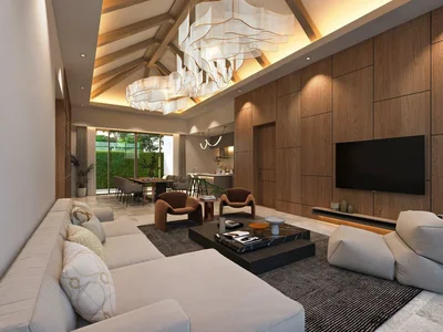 Complexe résidentiel Complex of villas with swimming pools in a convenient area, Phuket, Thailand