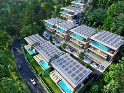Zespół mieszkaniowy Complex of villas with swimming pools and panoramic views close to beaches, Chalong, Phuket, Thailand