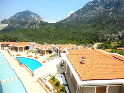 Cottage village Luxury villas in Konyaaltı, Antalya with views of the Toros Mountains
