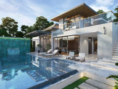 Complexe résidentiel Complex of villas with swimming pools in a convenient area, Phuket, Thailand