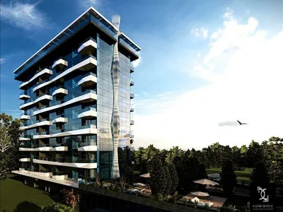 Wohnanlage New residence with swimming pools, an aqua park and a private beach, Avsallar, Turkey