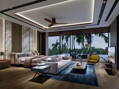 Zespół mieszkaniowy Complex of villas with swimming pools close to Layan Beach, Phuket, Thailand