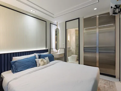 Wohnanlage Luxury residential complex of furnished apartments 500 meters from Jomtien Beach in Pattaya, Thailand