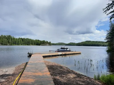 Villa New directly on Saimaa beach