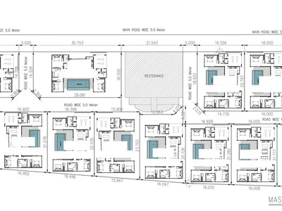 Zespół mieszkaniowy Complex of new high-quality villas with swimming pools on Koh Samui, Surat Thani, Thailand