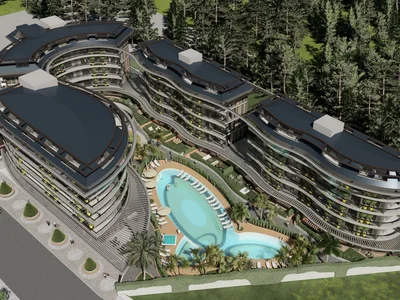 Residential complex Residential complex with large spa centre, 350 meters to the sea, Oba, Alanya, Turkey