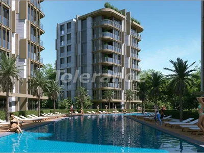 Wohnanlage Luxuswohnungen 3+1 in Çağlayan, Lara, Antalya — direkt vom Bauträger, in einer modernen Wohnanlage mit umfangreicher Infrastruktur in Meeresnähe