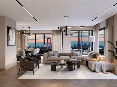 Zespół mieszkaniowy New residence with a swimming pool, a fitness center and views of the Bosphorus, 30 minutes away from the coast, Istanbul, Turkey