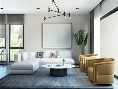 Zespół mieszkaniowy New residence with a swimming pool and green area close to a metro station and a highway, Istanbul, Turkey