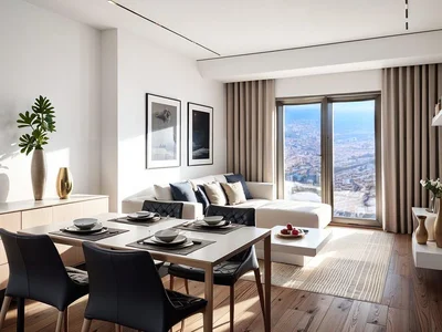 Residential complex New residence with swimming pools and green areas, Istanbul, Turkey