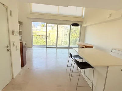 Wohnviertel Rare appartement de plain pied de 4 pieces avec salon double hauteur rue zamenhof tel aviv vieux nord