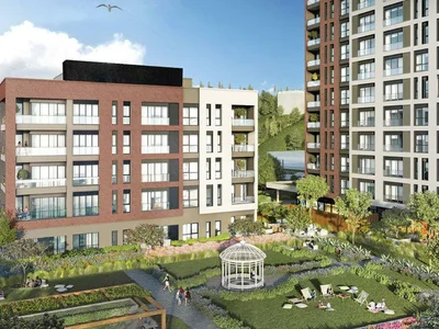 Complejo residencial New buy-to-let apartments in a residential complex with a wide range of services, Kägithane, Istanbul, Turkey