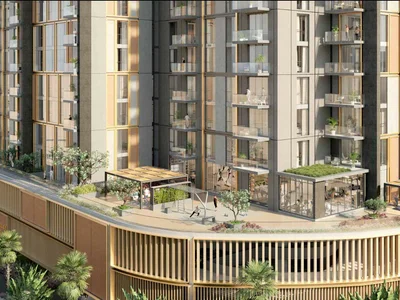 Wohnanlage Apartments in a first-class complex Berkeley Place with a wide range of amenities, MBR City, Dubai, UAE