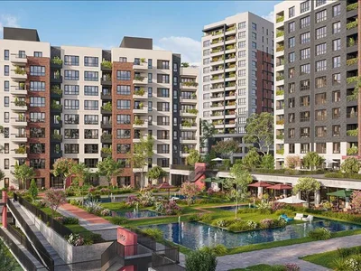 Complexe résidentiel Ready to move residential complex with green areas in the business district of Istanbul, Türkiye