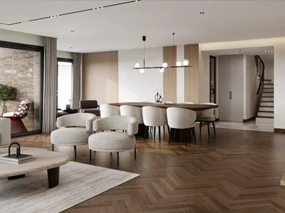 Zespół mieszkaniowy New residence with a swimming pool, a fitness center and views of the Bosphorus, 30 minutes away from the coast, Istanbul, Turkey