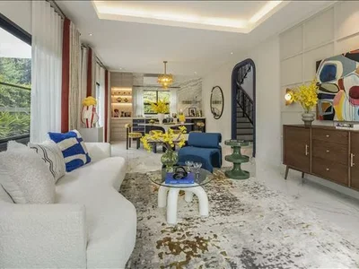 Wohnanlage Complex of villas with a swimming pool and a park close to the airport, Bangkok, Thailand