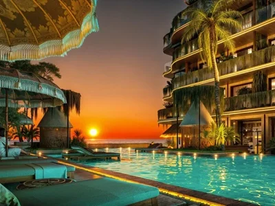 Жилой комплекс Апартаменты в БУТИК ОТЕЛЕ на пляж Melasti под управлением Wyndham.