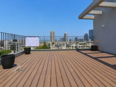 Quartier résidentiel Rare duplex penthouse avec terrasse privative sur le toit à florentin, tel aviv