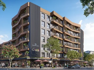 Wohnanlage Two apartments 1+1 & 1+1 in the G-HUB MARGYO complex for Turkish citizenship.