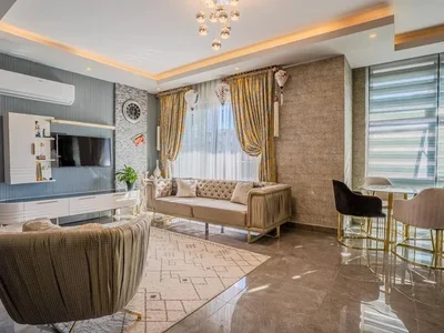 Zespół mieszkaniowy Furnished duplex 2+1 850 meters from the sea in the Silence Park complex.