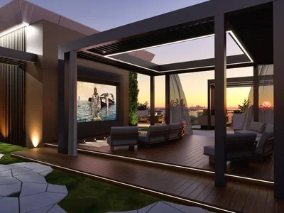 Wohnanlage New complex of furnished apartments Sea Legend One within a 4-minute walk from the beach, Dubai Islands, Dubai, UAE