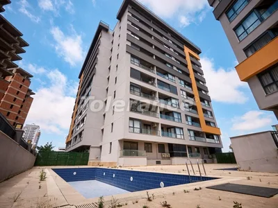Residential complex Resale apartment 1+1 in Altıntaş, Antalya in a complex with infrastructure