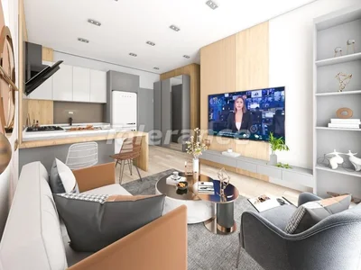 Wohnanlage 1+1 Wohnungen in Altıntaş, Antalya in einem Komplex mit Infrastruktur vom Bauherrn