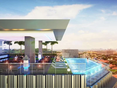 Wohnanlage New high-rise complex with first-class infrastructure in Pattaya, Thailand