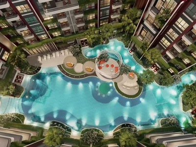 Complexe résidentiel New residence with a swimming pool near Bang Tao Beach, Phuket, Thailand