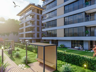 Complejo residencial Residential complex with panoramic city view in ecologically clean area, Uskudar, Istanbul, Turkey